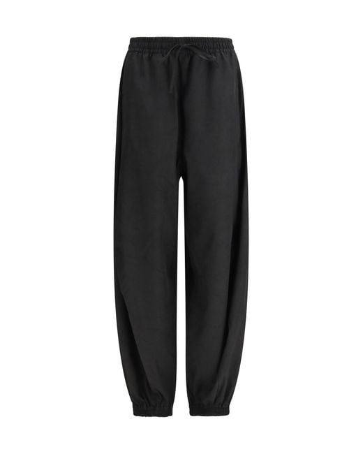 Rohe Black Trousers Balloon Track
