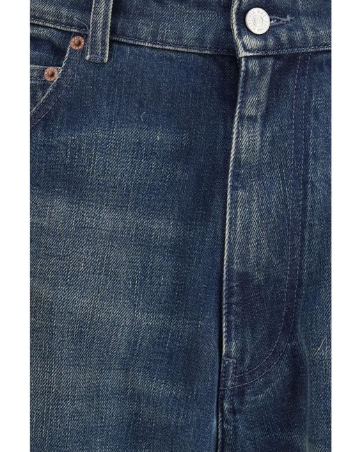 MM6 by Maison Margiela Blue Five-Pocket Pants