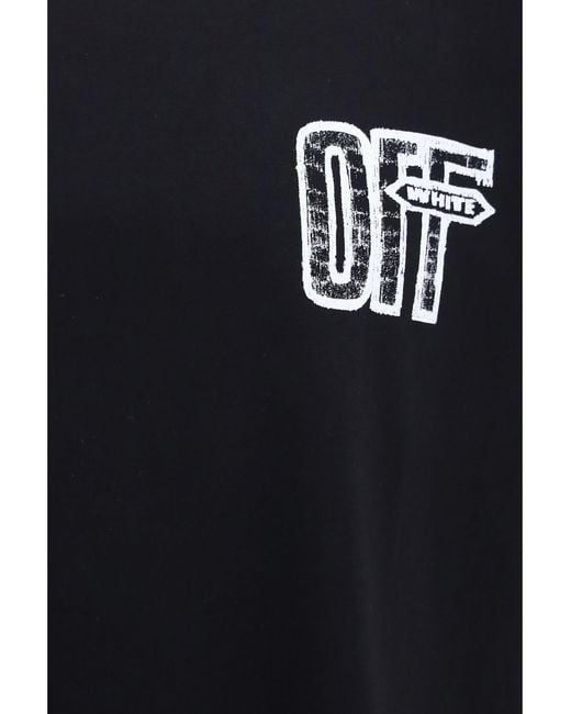 Off-White c/o Virgil Abloh Blue Motion Arrow Skate T-Shirt for men