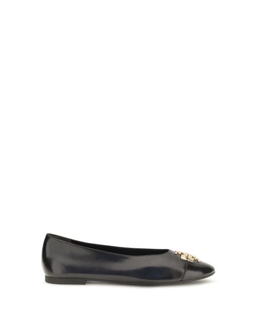 Tory Burch Black Charlie Ballerinas Perfect