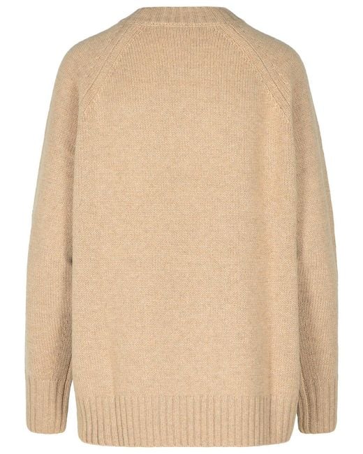 P.A.R.O.S.H. Natural 'Wood' Cashmere Sweater