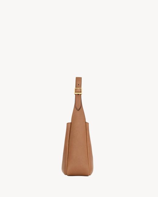 Saint Laurent Natural "Le 5 À 7" Small Shoulder Bag