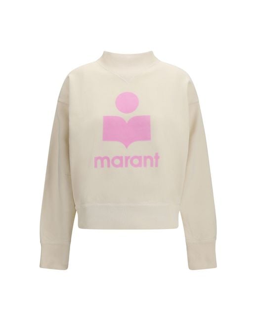 Isabel Marant White Marant Etoile Moby Sweatshirt