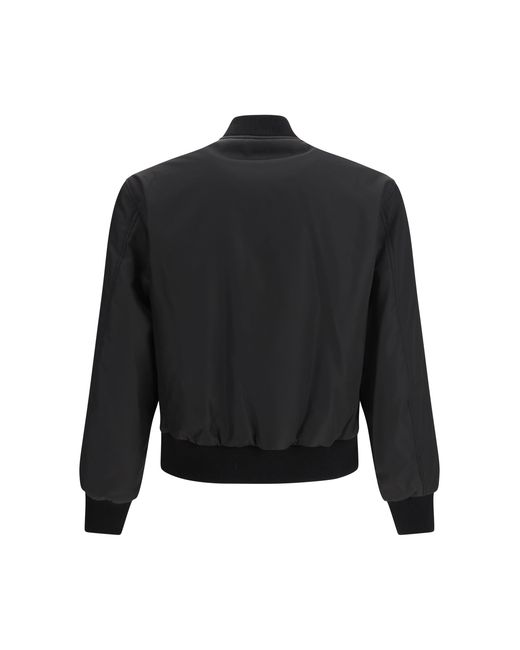 Versace Black Bomber Jackets for men