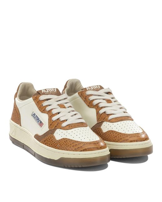 Autry Natural Medalist Low Sneakers