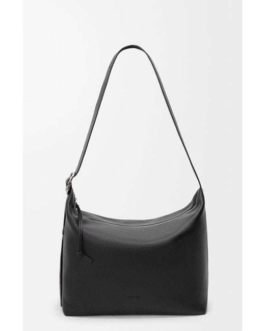Loewe Black Hobo Loop Large Shoulder Bag for men