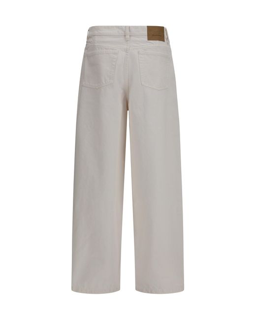 AMI Gray Balloon Jeans for men