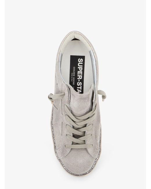 Golden Goose Deluxe Brand White Suede