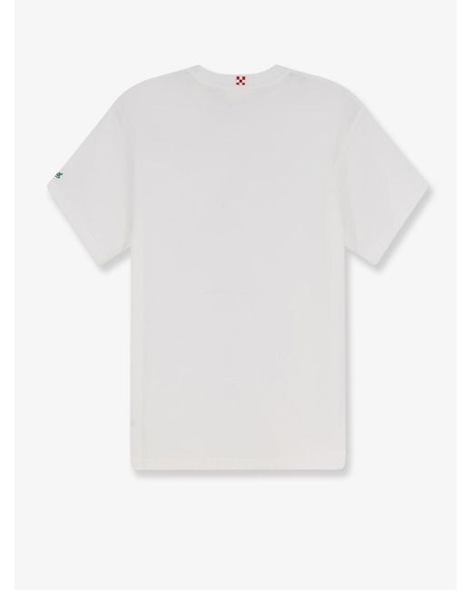 Mc2 Saint Barth White T-Shirt Portofino Cotton for men