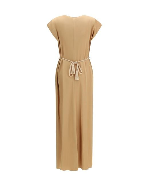 Forte_forte Metallic Forte_Forte Long Kaftan Dress
