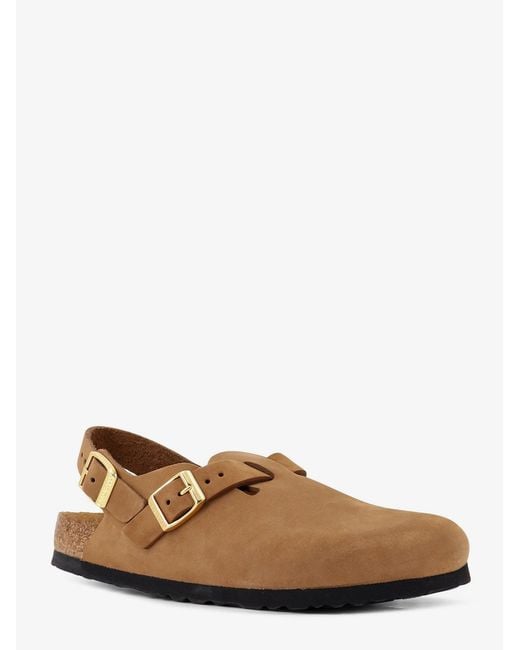 Birkenstock Brown Tokio Hex Suede Sandals for men
