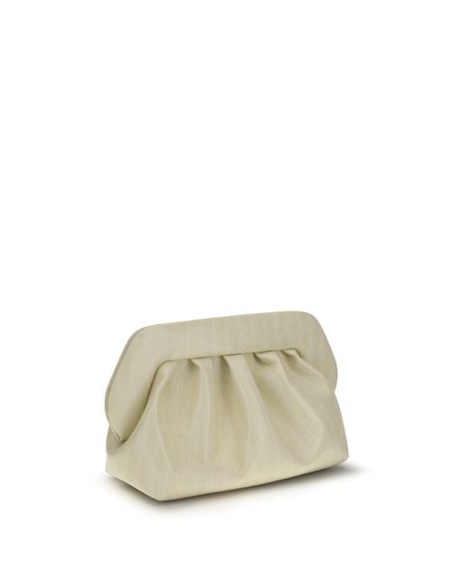 THEMOIRÈ White Baguette Clutch Bag Bios