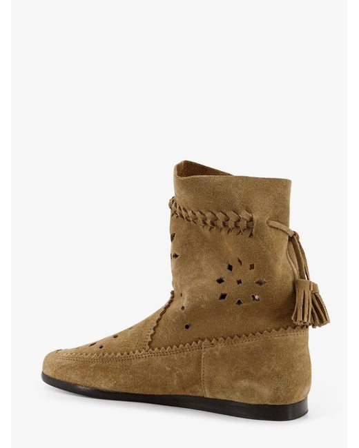 Isabel Marant Brown Woosta Suede Boots
