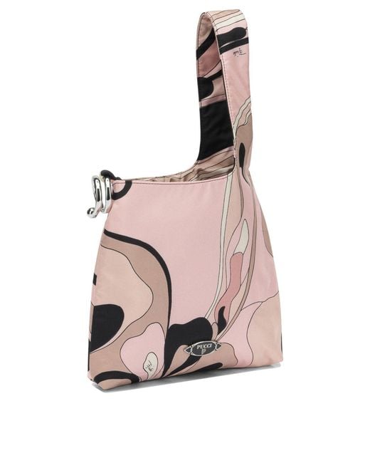 Emilio Pucci Pink Orchidee Small Handbag