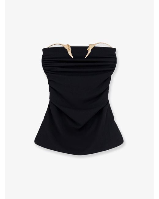 Women's Black Isiah Viscose Top