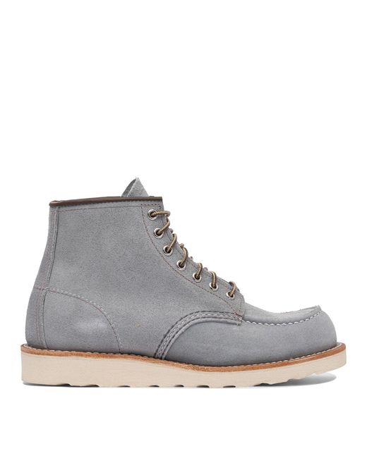 Red Wing Gray Ankle Boots