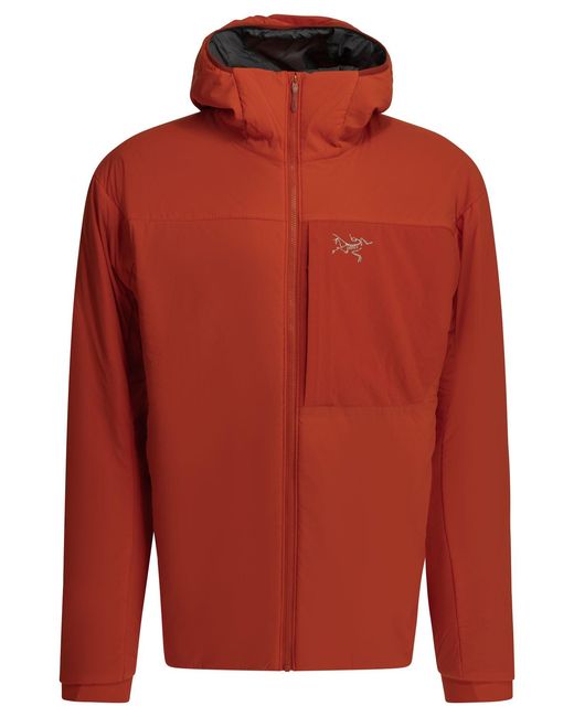 Arc'teryx Red "Proton Lt" Technical Jacket for men