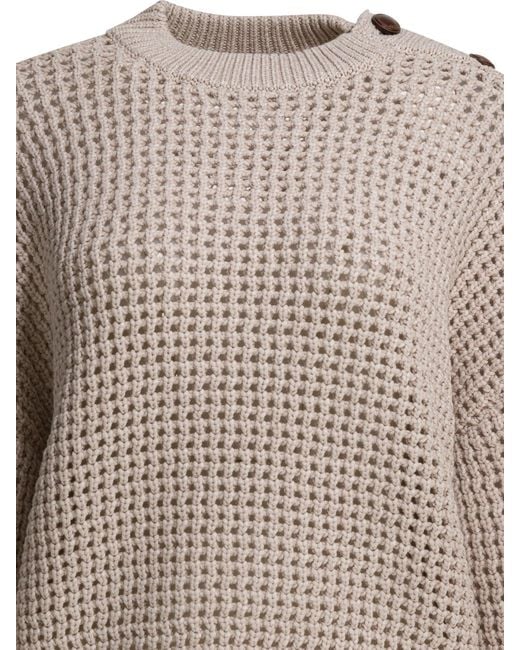 Brunello Cucinelli Natural Knitwear