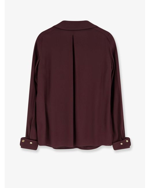 Elisabetta Franchi Purple Shirt Viscose