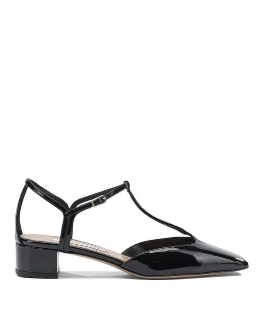 Aquazzura Black "sorbonne 35 Mm" Pumps