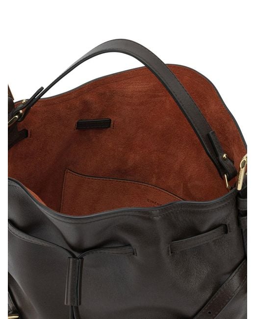 Givenchy Black "Voyou Bucket" Small Handbag