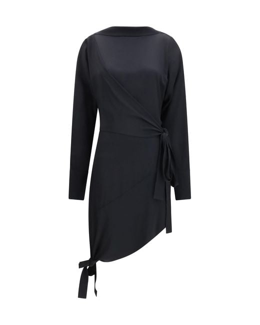 Francesco Murano Black Dress Chemisier