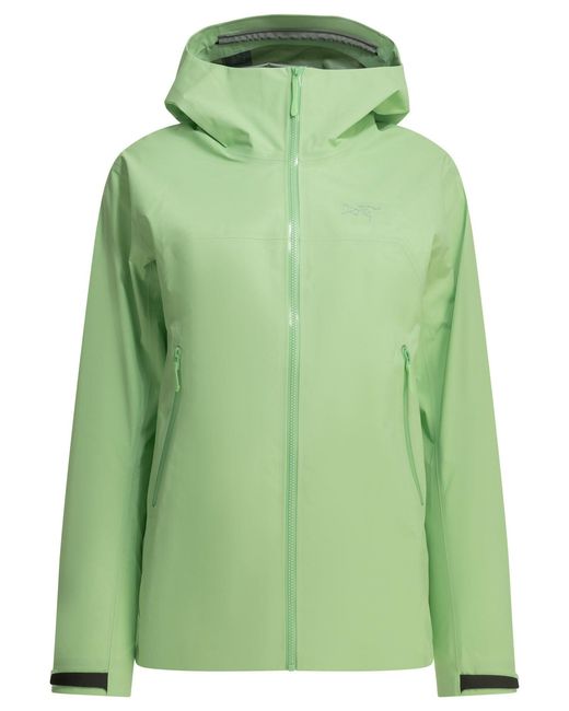 Women's Green "Beta" Technical Jacket