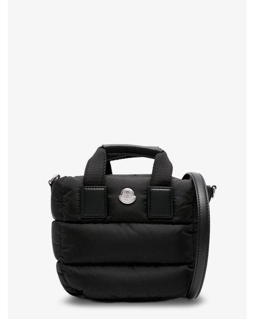 Moncler Black Caradoc Micro Nylon Shoulder Bag