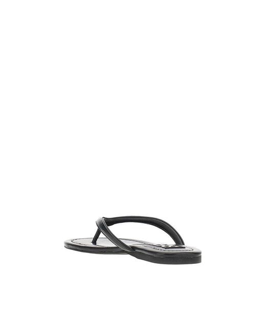 Senso Brown 'Norah' Leather Thong Slides