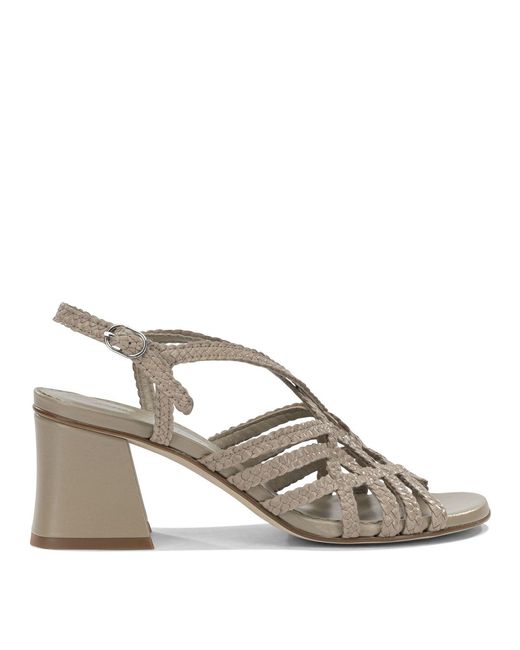 Pons Quintana Multicolor Leather Sandals