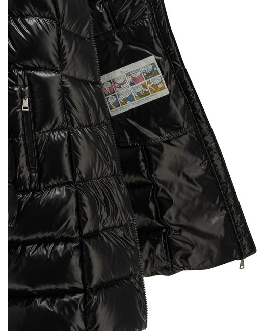 Moncler Black "Marusse" Long Down Jacket
