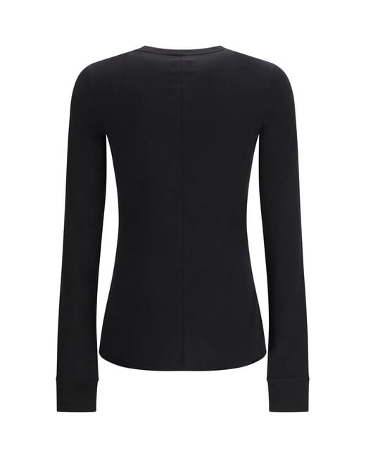 Moncler Black Rick Owens Girder Long-Sleeved T-Shirt + Rick Owens for men