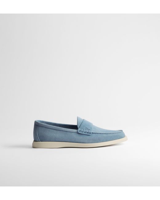 Dior Blue Granville Loafers Light for men