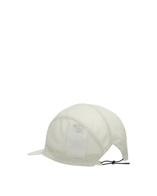 Arc'teryx White Norvan Mesh Trucker Hat for men
