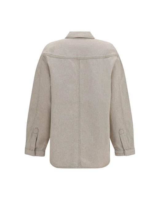 Jacquemus Gray Denim Shirt Amelo-De-Nîmes