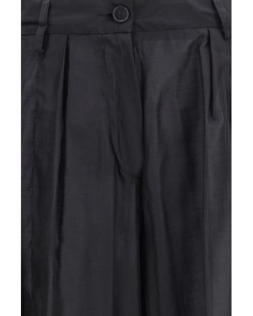 THE LATEST Black Lightweight Muslin Pants