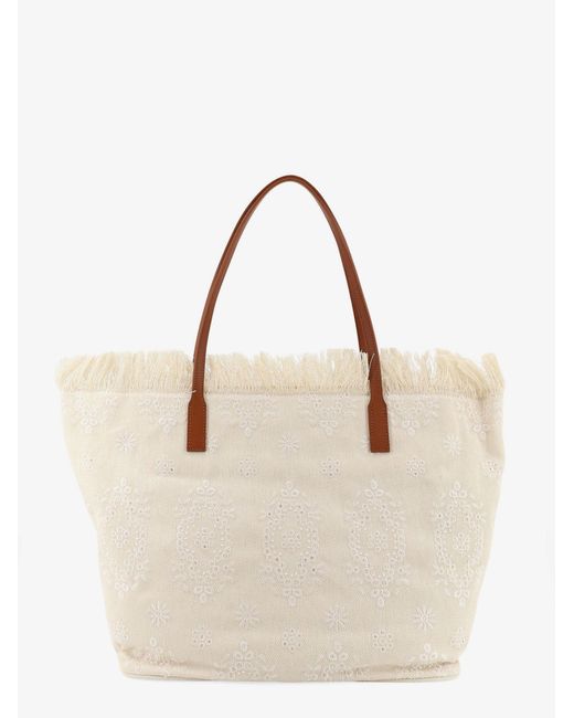 Mc2 Saint Barth Natural Le City Bag Canvas