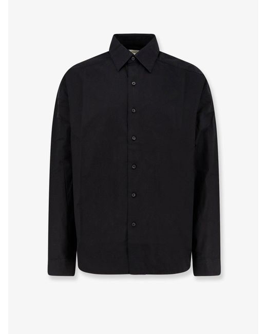Entire studios Black Oversize Cotton Shirt