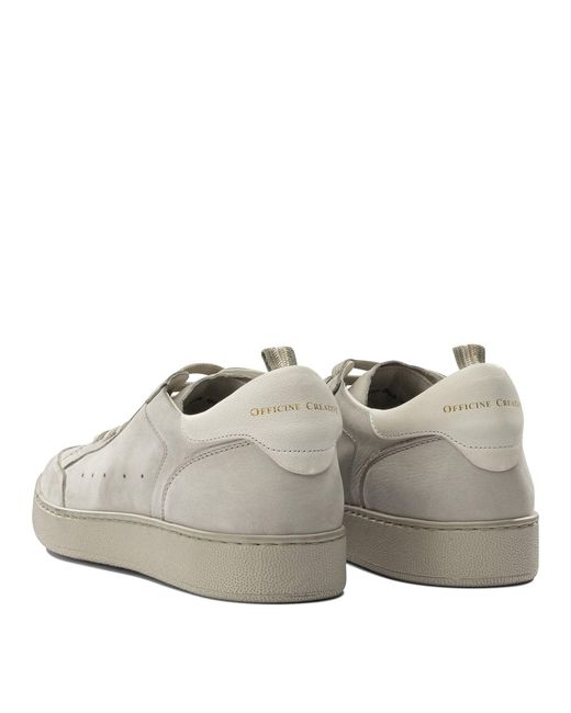 Officine Creative White The Answer Low-Top Sneakers for men