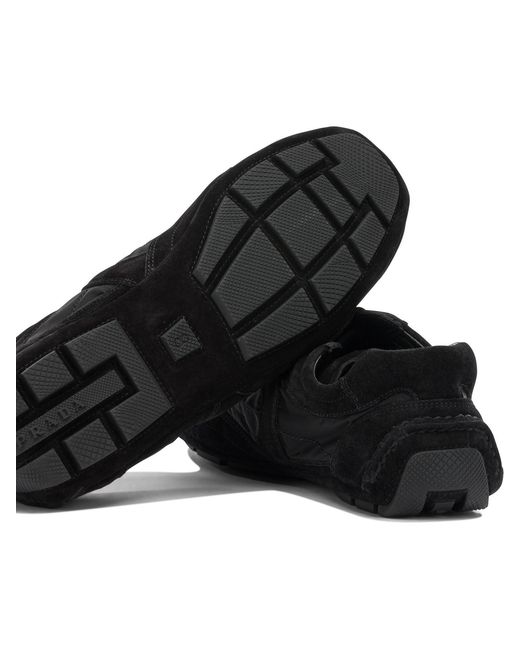 Prada Black "Monte Carlo" Sneakers for men