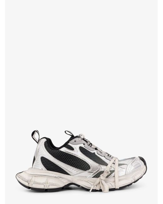 Balenciaga White "3Xl Gradient" Mesh Sneaker for men