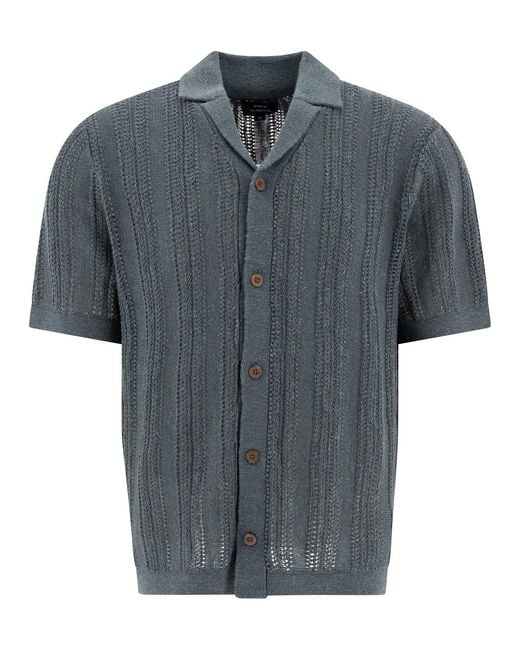 Vince Gray Shirt "Cabana" for men