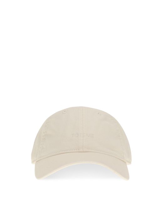 Women's White Cotton Baseball Cap