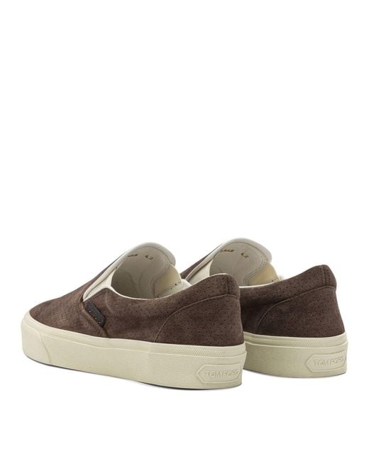 Tom Ford Brown Sneakers & Slip-On for men
