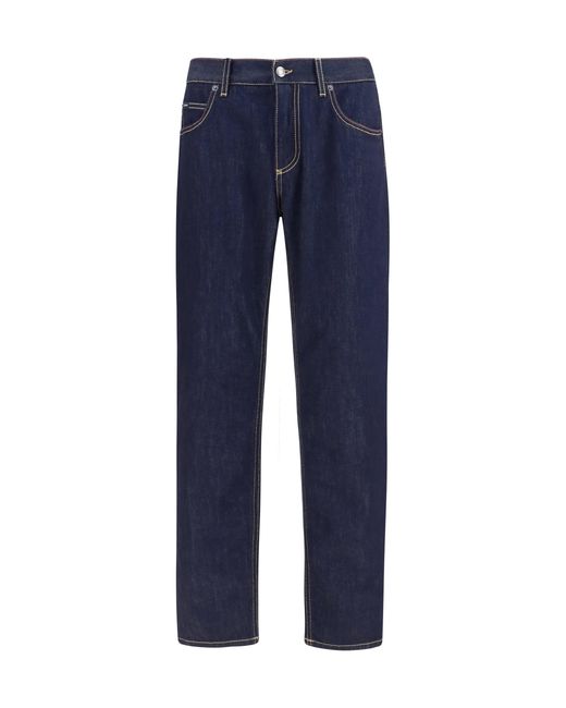 Dolce & Gabbana Blue Dolce & Gabbana Denim Pants for men