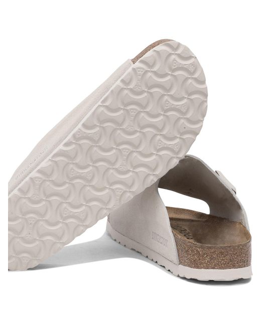 Birkenstock White "Zurich" Sandals