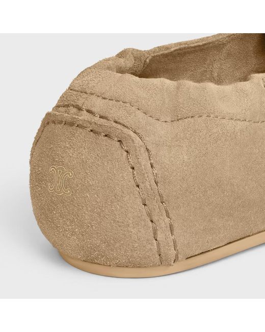 Céline Natural Adam Lace-Up Loafers