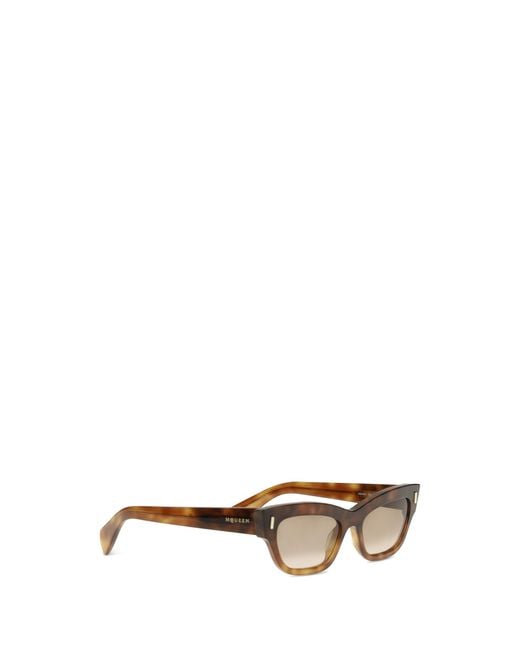 McQueen Multicolor Cat-Eye Sunglasses