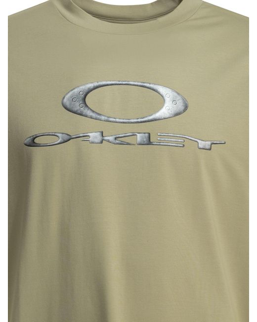 OAKLEY FACTORY TEAM BY BRAIN DEAD Green Oakley Factory Team X-Metal 3.0 Tee for men