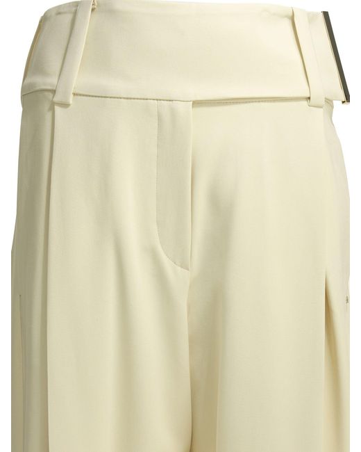Max Mara Yellow Tailored Pants